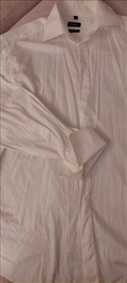 2 muške bele kosulje  56       