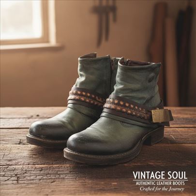 Italijanske kožne zenske cizme