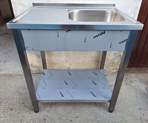 Jednodelna sudopera od inoxa 80x60