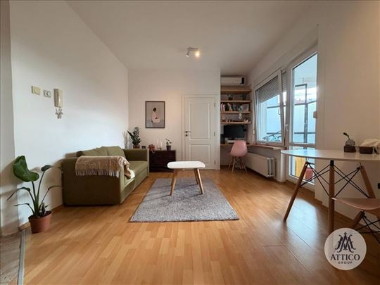 Jednoiposoban stan u minimalističkom stilu