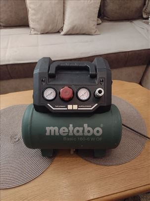 METABO kompresor bezuljni 6l