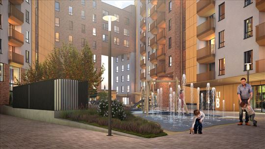 Moderan Lokal sa velikim izlogom u Tesla Palace