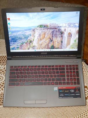 Msi GV62 8RC i5 8300H 8/1Tb GTX1050 15.6 Gamer Lap