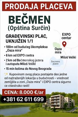 Prodaja placa Becmen