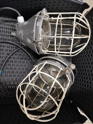 Retro lampe livene industrijske   2 kom