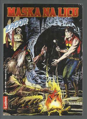 Zagor LU 139 Maska na licu