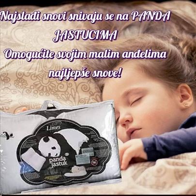 Antialergijski Panda deciji jastuk 