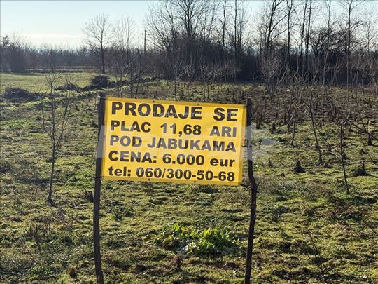 Gradjevinski plac Jagnjilo 12ari put ka Manastiru