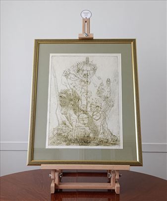 Umetnicka slika Vladana Micica iz 1985. god.