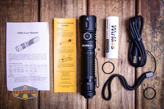 Wurkkos TD 04 3000 Lumena 21700 Baterija