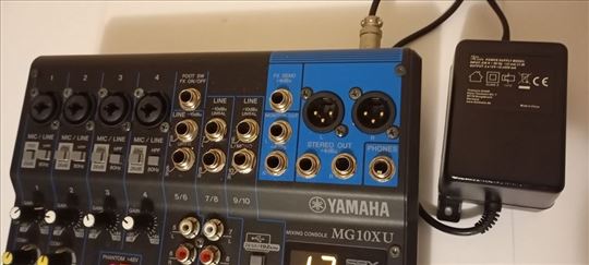 Yamaha MG-10 XU mixer zvuka interface