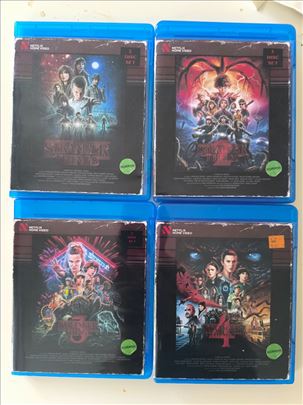 Blu ray Stranger Things (kompletna serija)