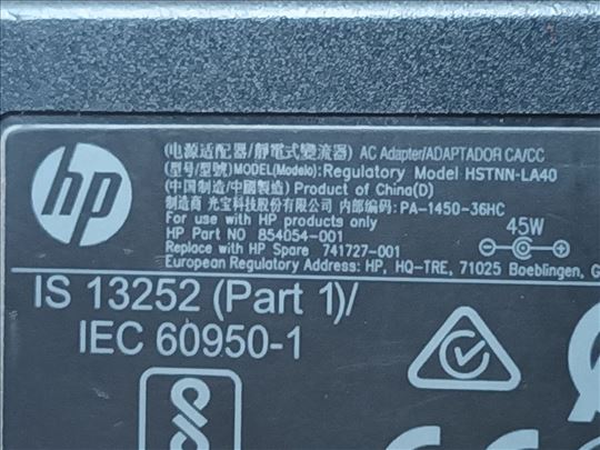 HP adapter 19.5V 2.31A za laptopove