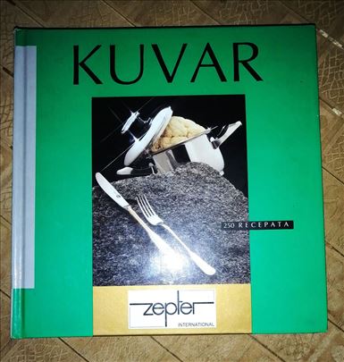 Luksuzni kuvar u tvrdom povezu sa 250 recepata