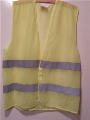 Sigurnosni fluo prsluk atest za gradilista i slicn