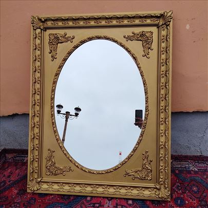 veliko stilsko masivno ogledalo 