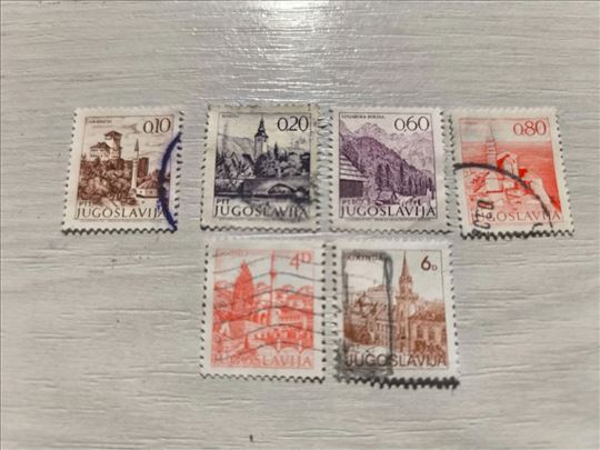 6 marki, JUGOSLAVIJA, 010;0.20;0.60;0.80;4;6 din