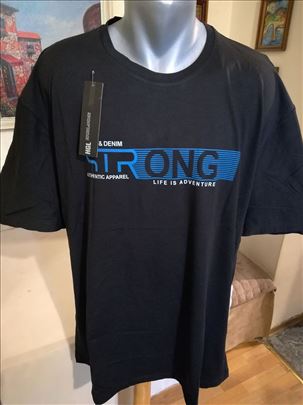 Nova muska pamucna majica Highlander 6XL Crna Novo