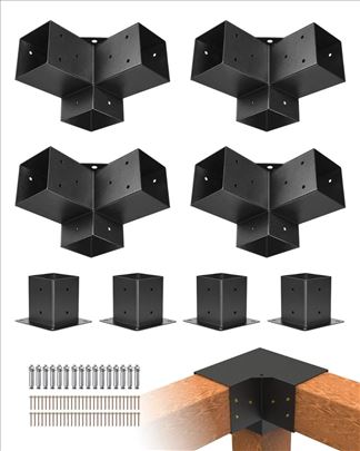 Set Nosaca Za Montazu Drvenih Greda Za Pergole