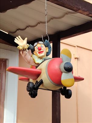 Velika Dekorativna Figura Klovn u Avijon 