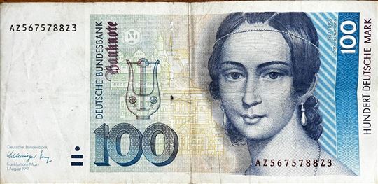 100 nemačkih maraka original 