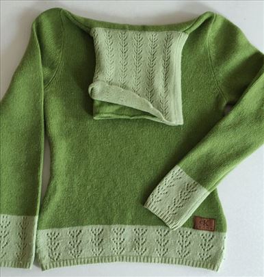 CK JEANS – Unikatna vunena rolka (S)  