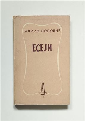 Eseji - Bogdan Popović 