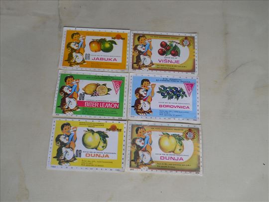 Etikete Sokovi razno 