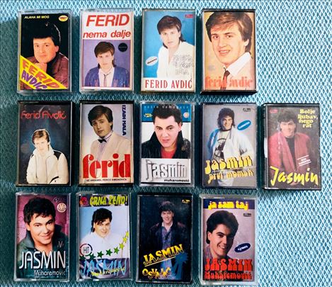 Ferid Avdić/Jasmin Muharemović-13 albuma-kaseta