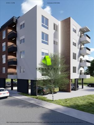 Jednoiposoban stan sa PDV-om u modernoj novogradnj