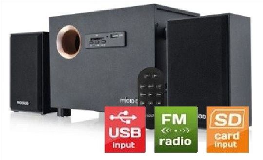 Microlab zvučnici 105R Subwofer 10W Garancija