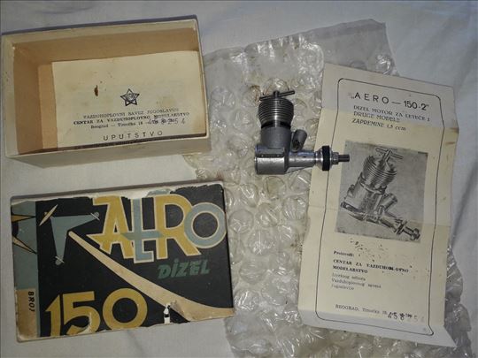 Modelarski motor, Aero 150