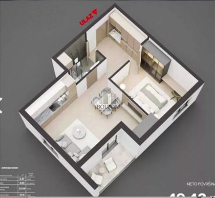 Na prodaju stan blizu Stadion TC