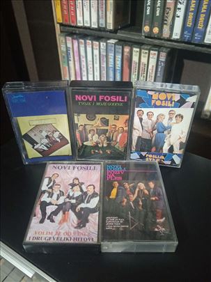 Novi Fosili Audio Kasete 10 Albuma