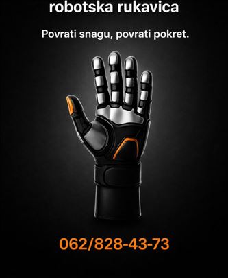 Rukavica robotska za vežbanje motorike šake