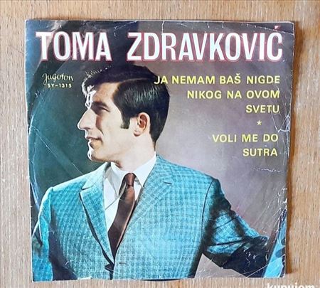 Toma Zdravković –Ja Nemam Baš Nigde Nikog-Singlica