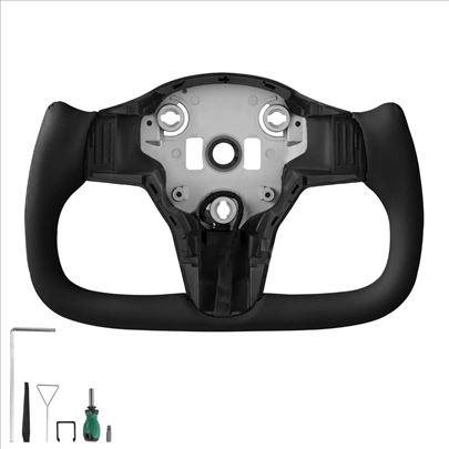 Volan za auto tesla model 3 2016 - 2023 karbonski