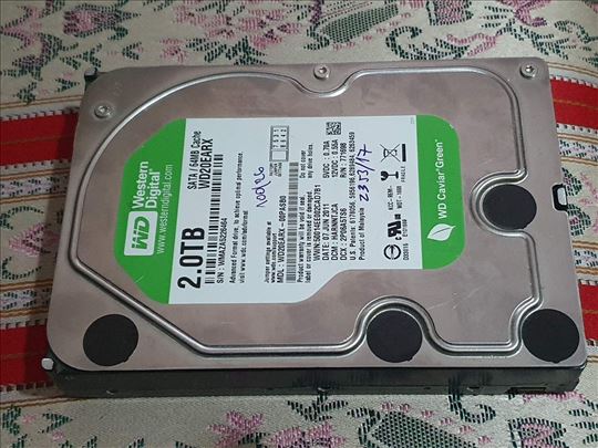 Western DIgital WD20EARX 2Tb hard disk WD Caviar