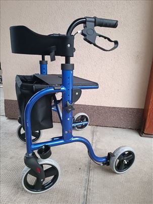 Hodalica sa naslonom i torbom B+B nemačka kao nova