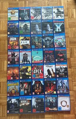 PS4 igrice rade i na PS5 / popust na više komada