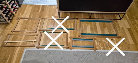 Ramovi za vez goblena (podesivi)