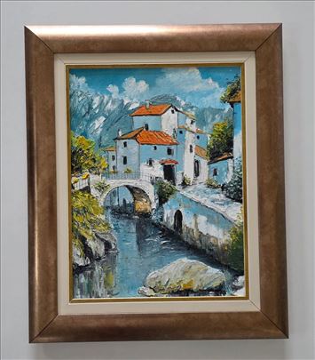 Ulje na platnu - Hercegovina, prelepa slika!