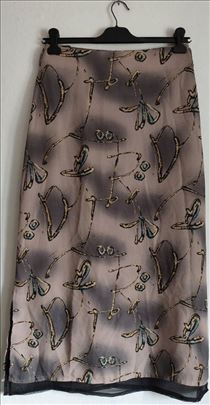 Unikatna Maksi Suknja sa "Layered" Efektom  Tražit