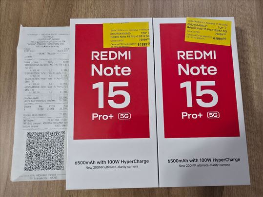Xiaomi Redmi Note 15 Pro+ 12/512GB / 03.02.2028 /