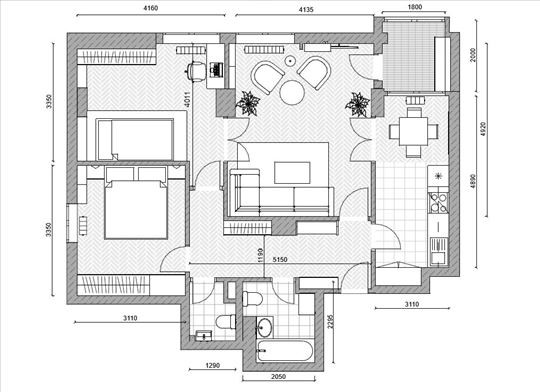 3.0 stan u odličnoj zgradi pored Merkatora