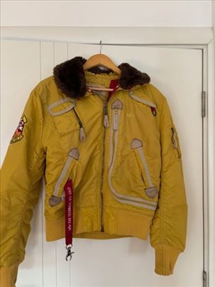 Alpha žuta jakna fajerka USA original