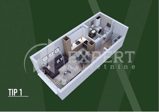 Garsonjera u luksuznoj novogradnji