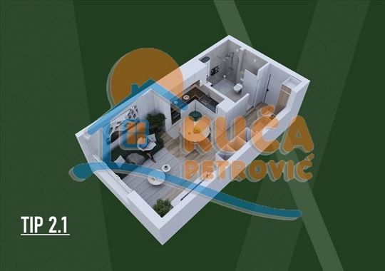 Jednosoban stan u luksuznom stambeno-poslovnom kom