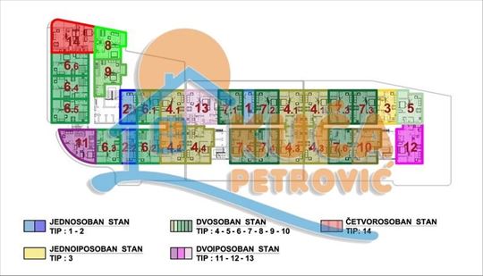 Jednosoban stan u luksuznom stambeno-poslovnom kom