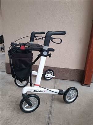 Karbonska hodalica šetalica sa torbom bela(kaonova